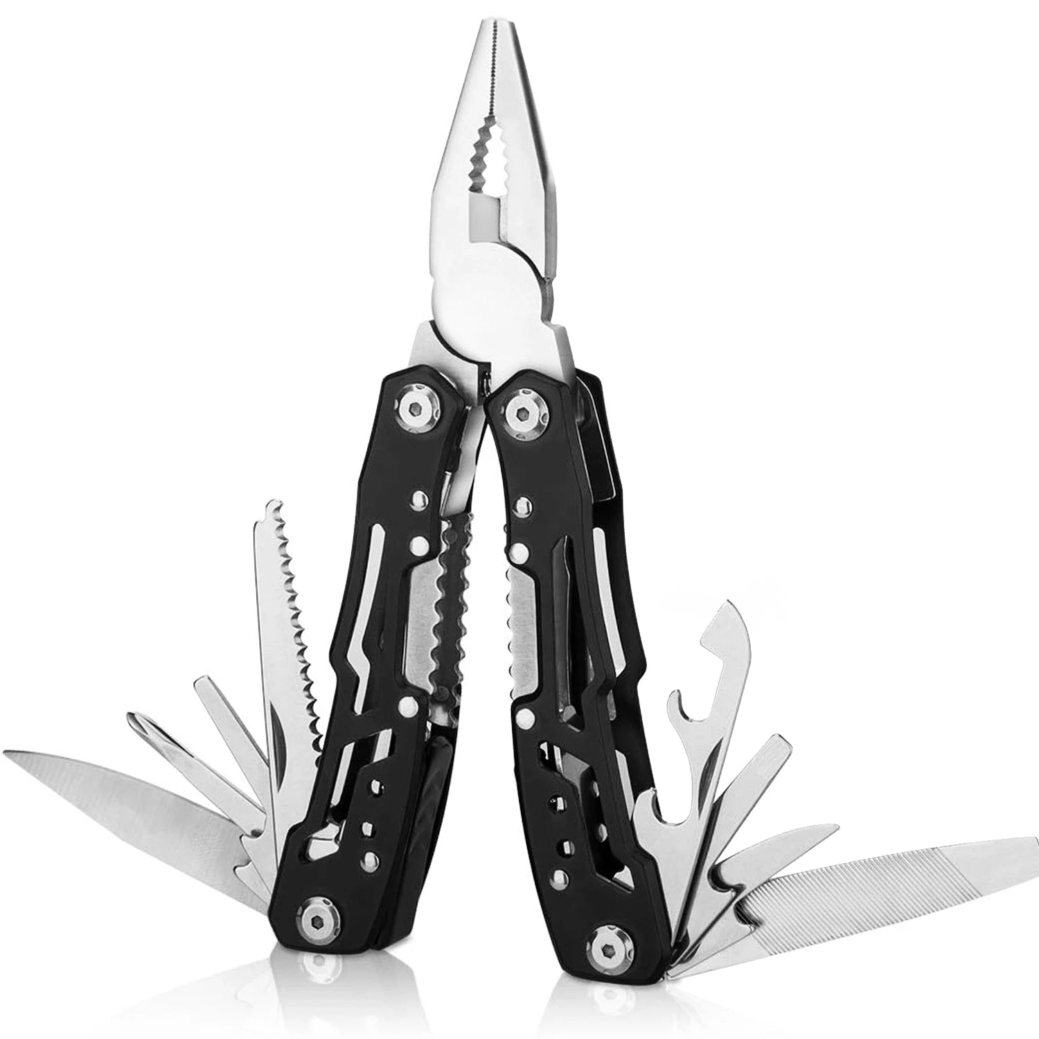Outdoor Portable Folding Plier Multipurpose Repair Tools Multi-tool Pocket Knife Pliers