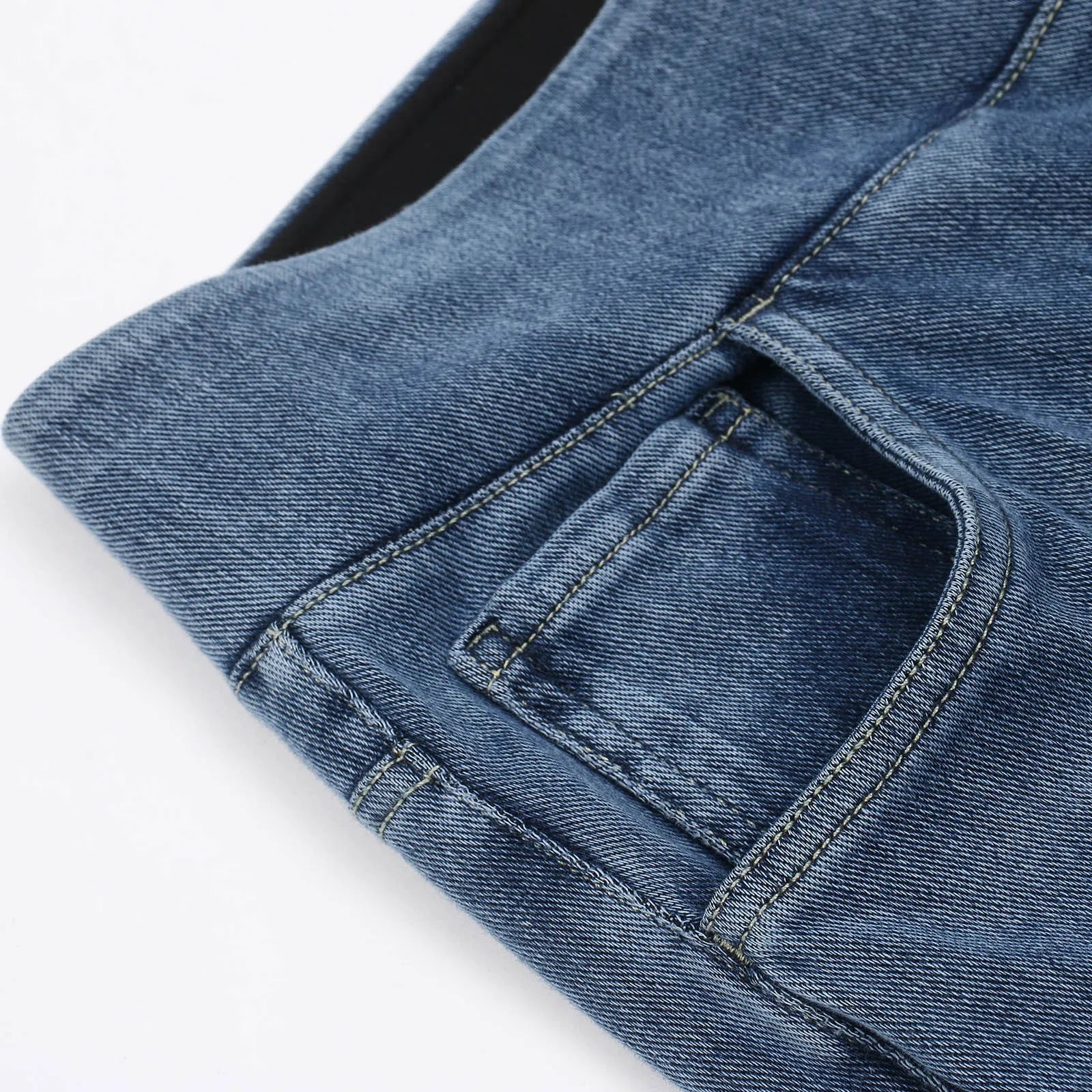 Casual Baggy Jeans Women's Elastic Waistband Wide Leg Jeans Elegant Slim Fit Denim Trousers American Retro Denim Palazzo Pants