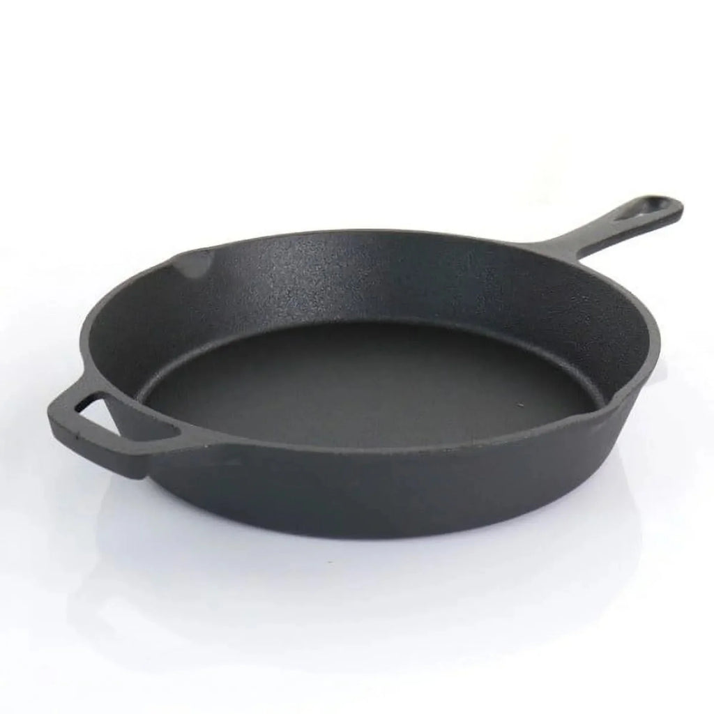 Pre-Seasoned 5-Piece Cast Iron Cookware Set, Non-Stick Pots & Pans for Oven, Stovetop & Grill,
