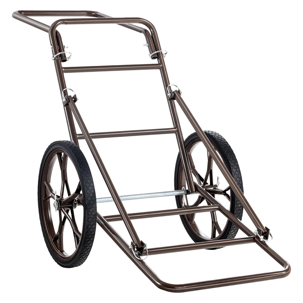 SucceBuy Deer Cart 500 LBS Capacity Folding Game Cart Deer Cart Game Hauler with Big Rubber Wheel & Ergonomic Handle for Hunting