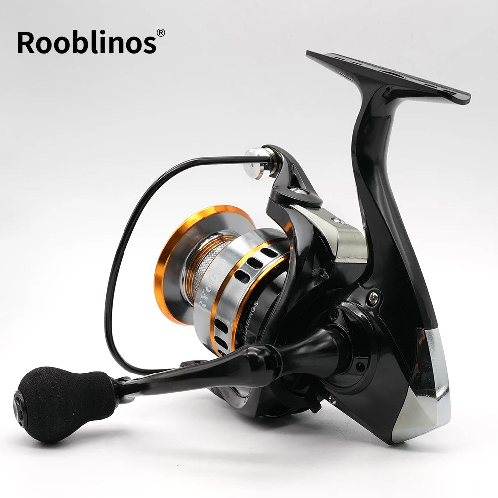 Rooblinos RY 1000-7000 Series Spinning Fishing Reel Ultralight Max Drag 15kg Lure Fishing Spinning Reel