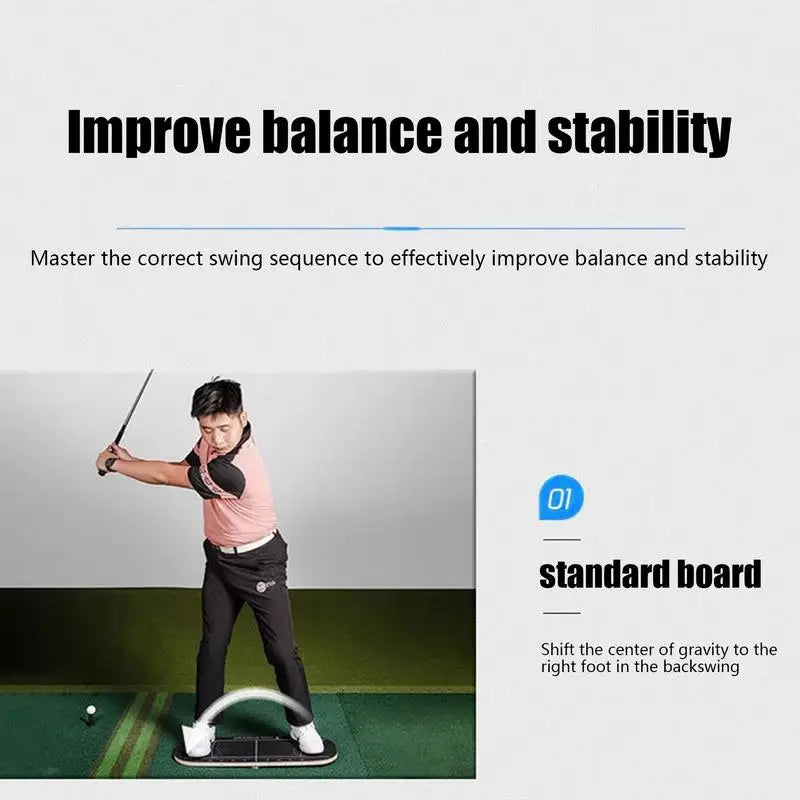 Golf Balance Board Swing Aid Balance Board Weight Shift Balance Board Swing Training