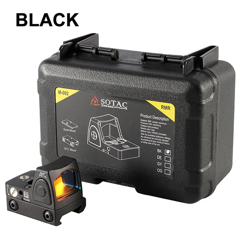 Mini MR Red Dot Sight Collimator, fit 20mm Rail for Airsoft / Hunting Rifle