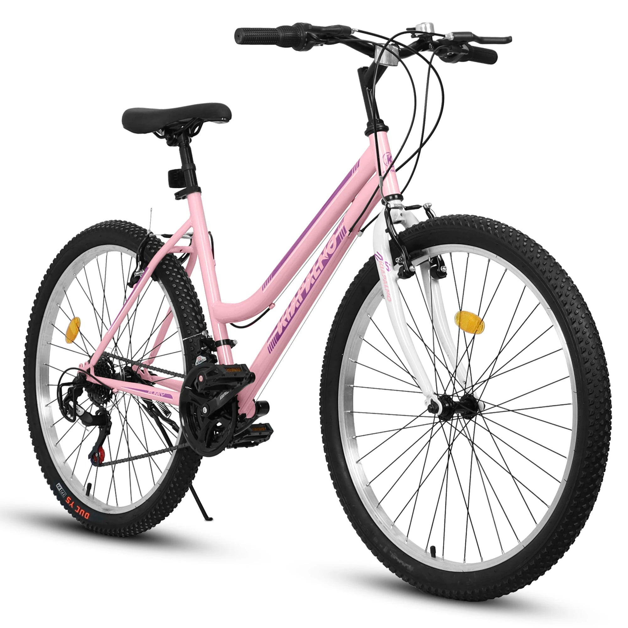 Womens' Mountain Bike, 21 Speed Outdoor Cycling Bike