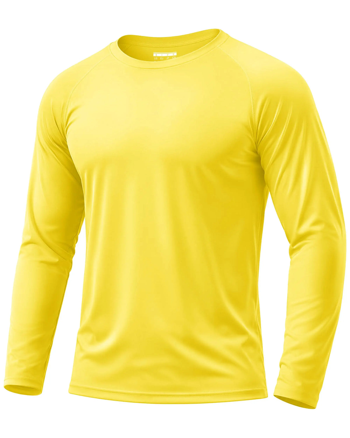 Men's Sun Protection Shirt UPF 50+ Long Sleeve Quick Dry Performance T-Shirt for Running Workout Golf