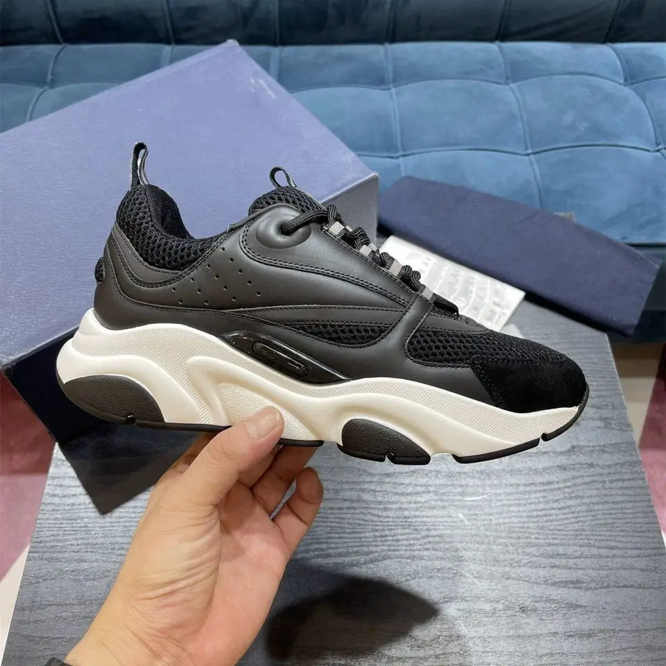 Original Men Running Shoes Women Road B22 Casual Jogging Sneakers Cushioned Stretch Thick-Soled