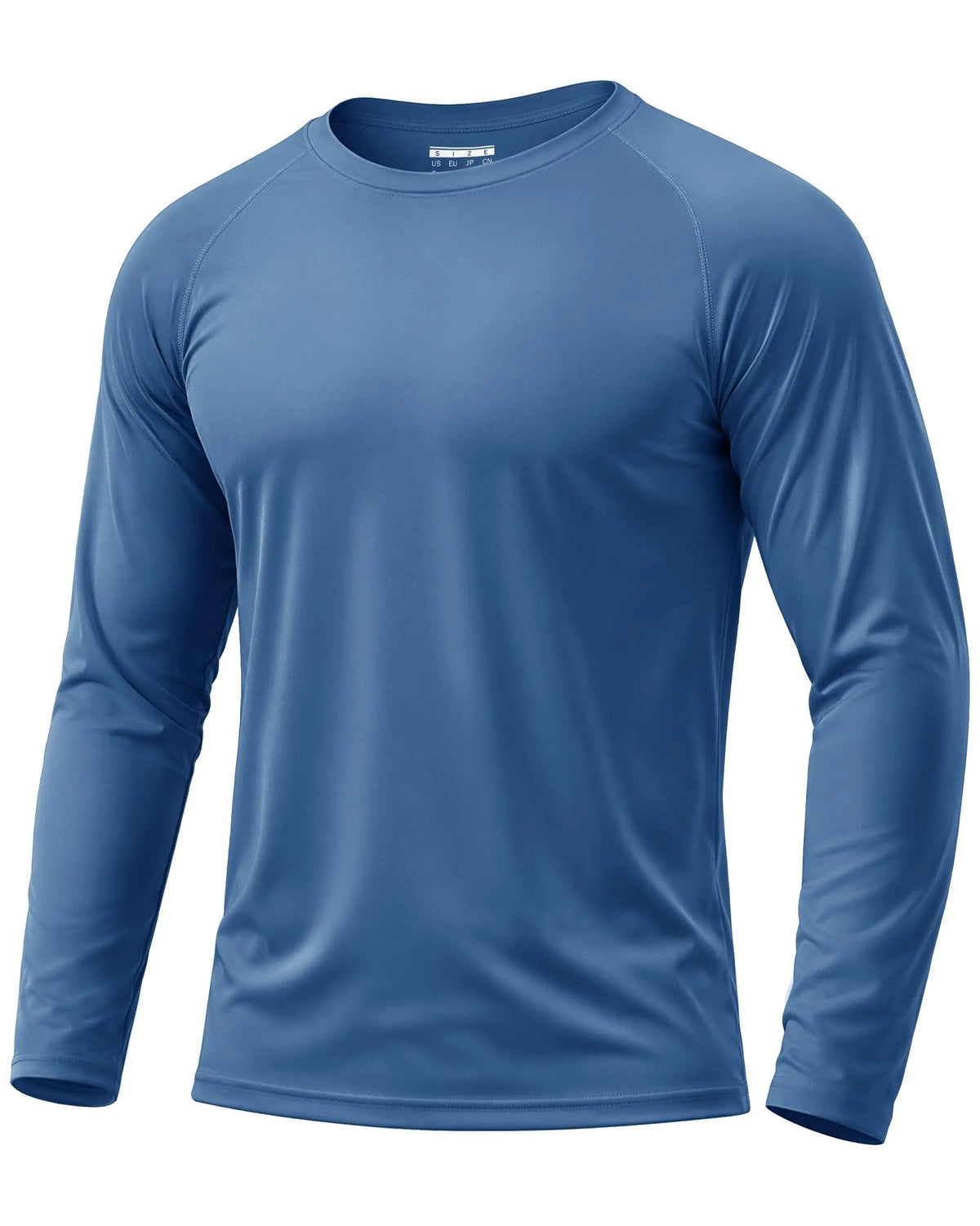 Men's Sun Protection Shirt UPF 50+ Long Sleeve Quick Dry Performance T-Shirt for Running Workout Golf
