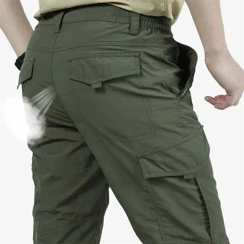 Summer Leisure Light Army Military Pants Men's Outdoor Waterproof Combat Military Camouflage Pants