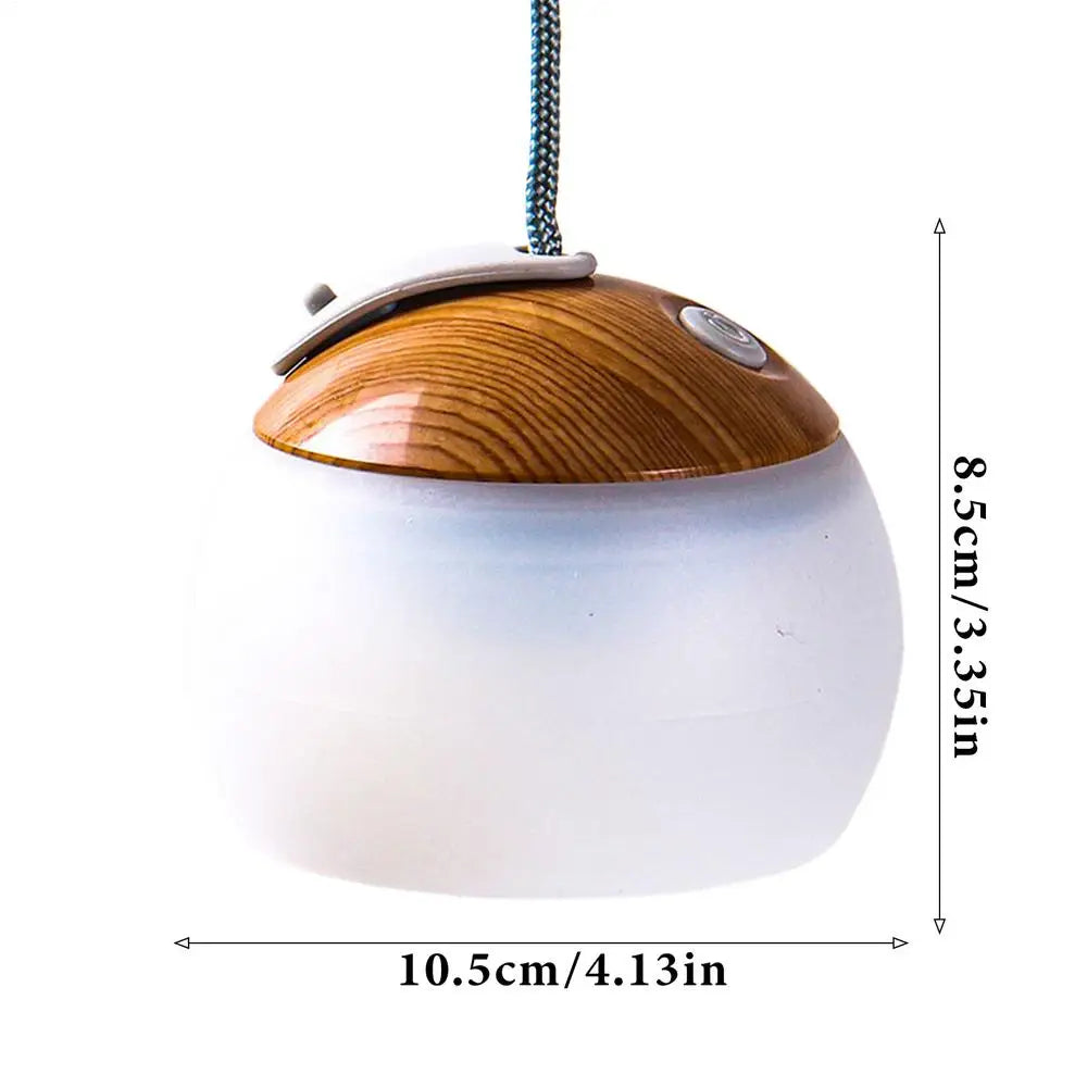 Camping Tent Light With Hook 4 Mode Adjustable LED Lantern Rechargeable LED Tent Lantern