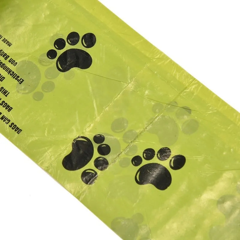 Biodegradable Pet Waste Bags , Extra Thick Poop Bags, Portable Roll with Dispenser