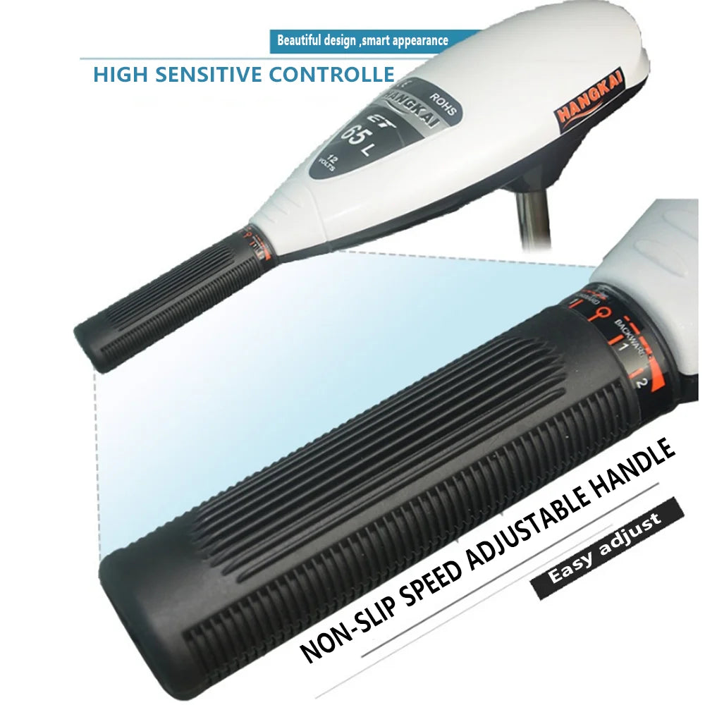 Trolling Motor Powerful Electric Boat Motor 65LBS 12V 660W Electric Outboard Motor