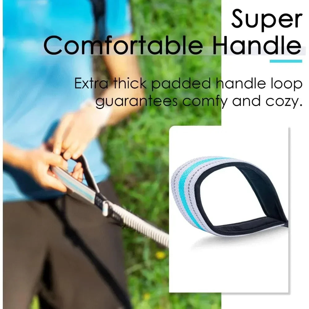 NEW Dog Leashes –Traffic Control Double H&le Leash, 2 H&les Leash Comfortable Padded
