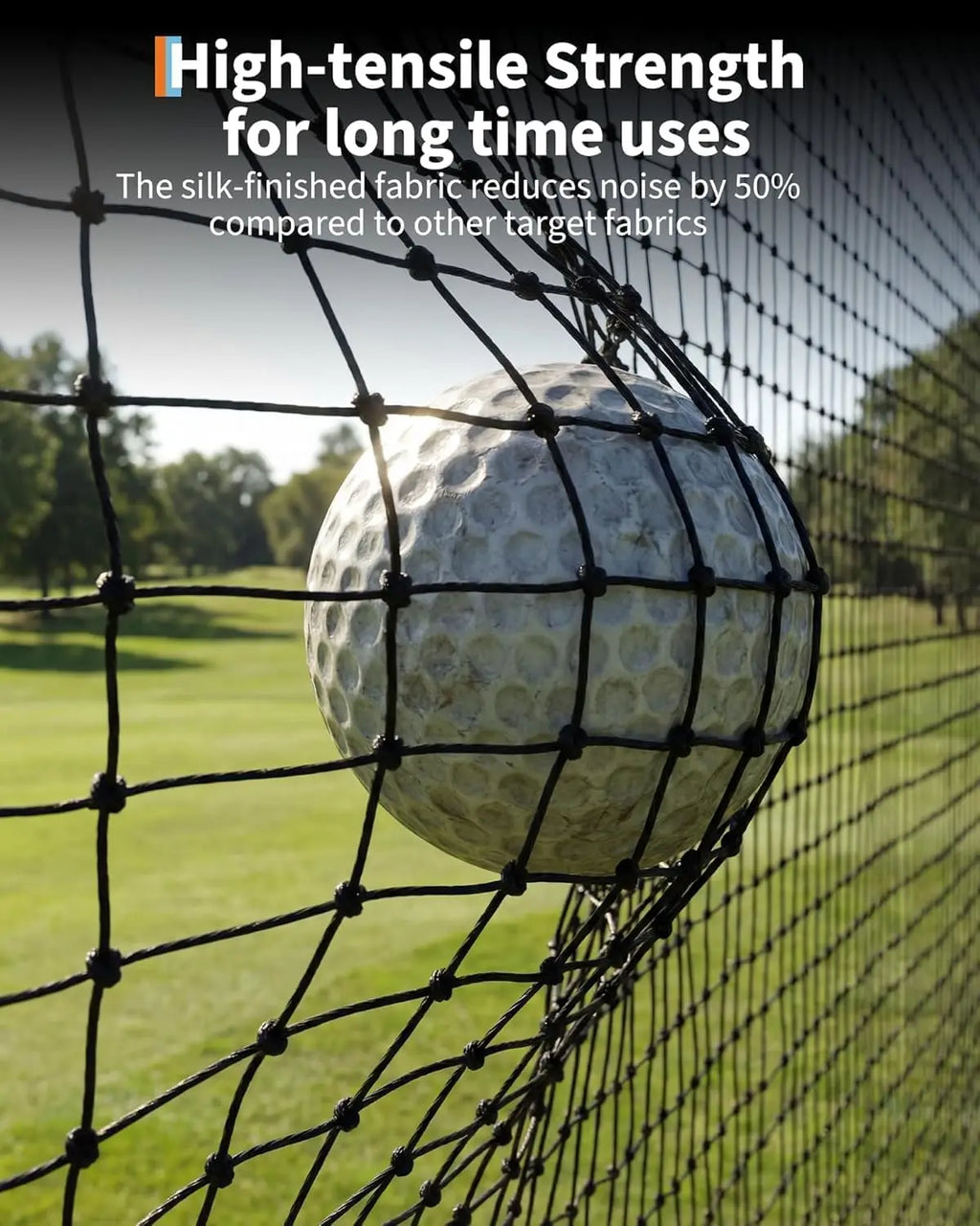 10x7.5FT Golf Practice Net for Indoor and Outdoor Use, Heavy Duty Swing and Chipping Trainer with Aim Cloth