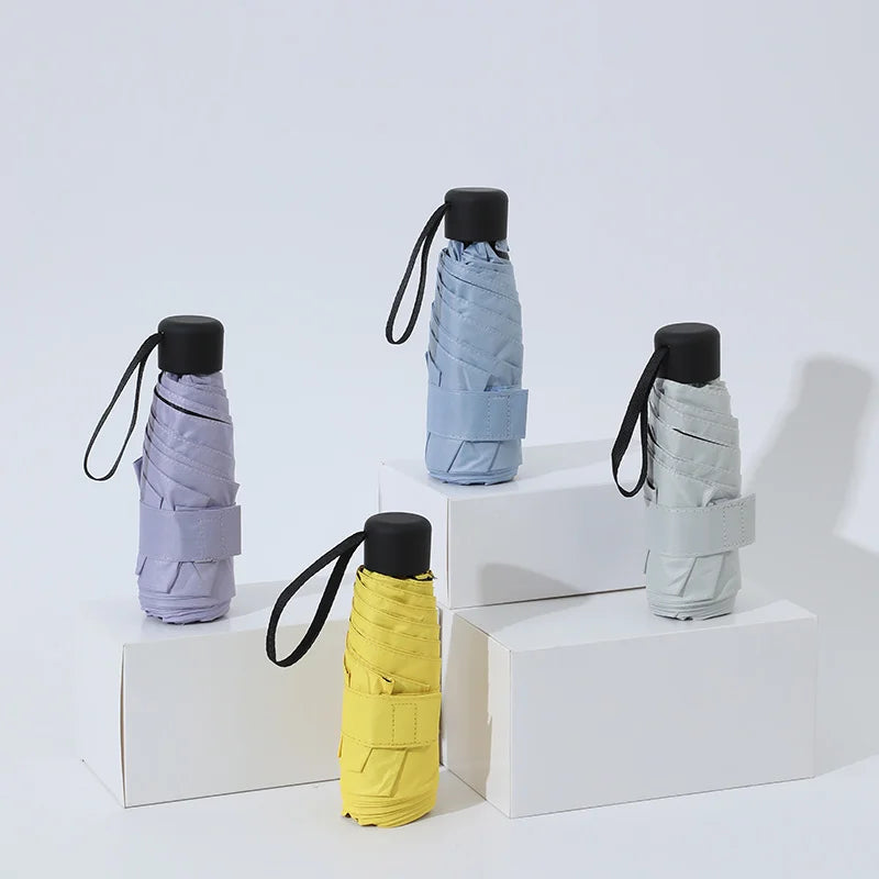 Ultralight Mini Pocket Small Windproof Folding Umbrella