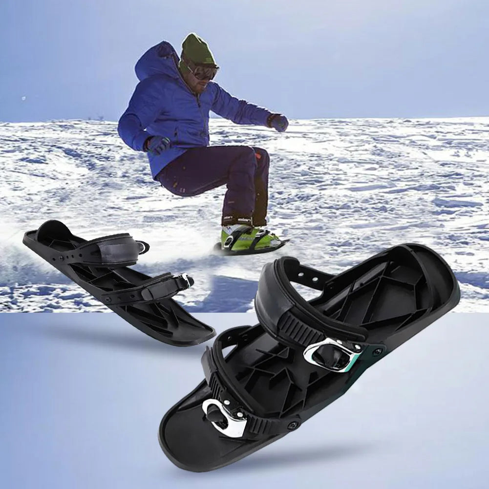 Mini Short Ski Skates Snowboard Boots Short Mini Skating Ski Shoes
