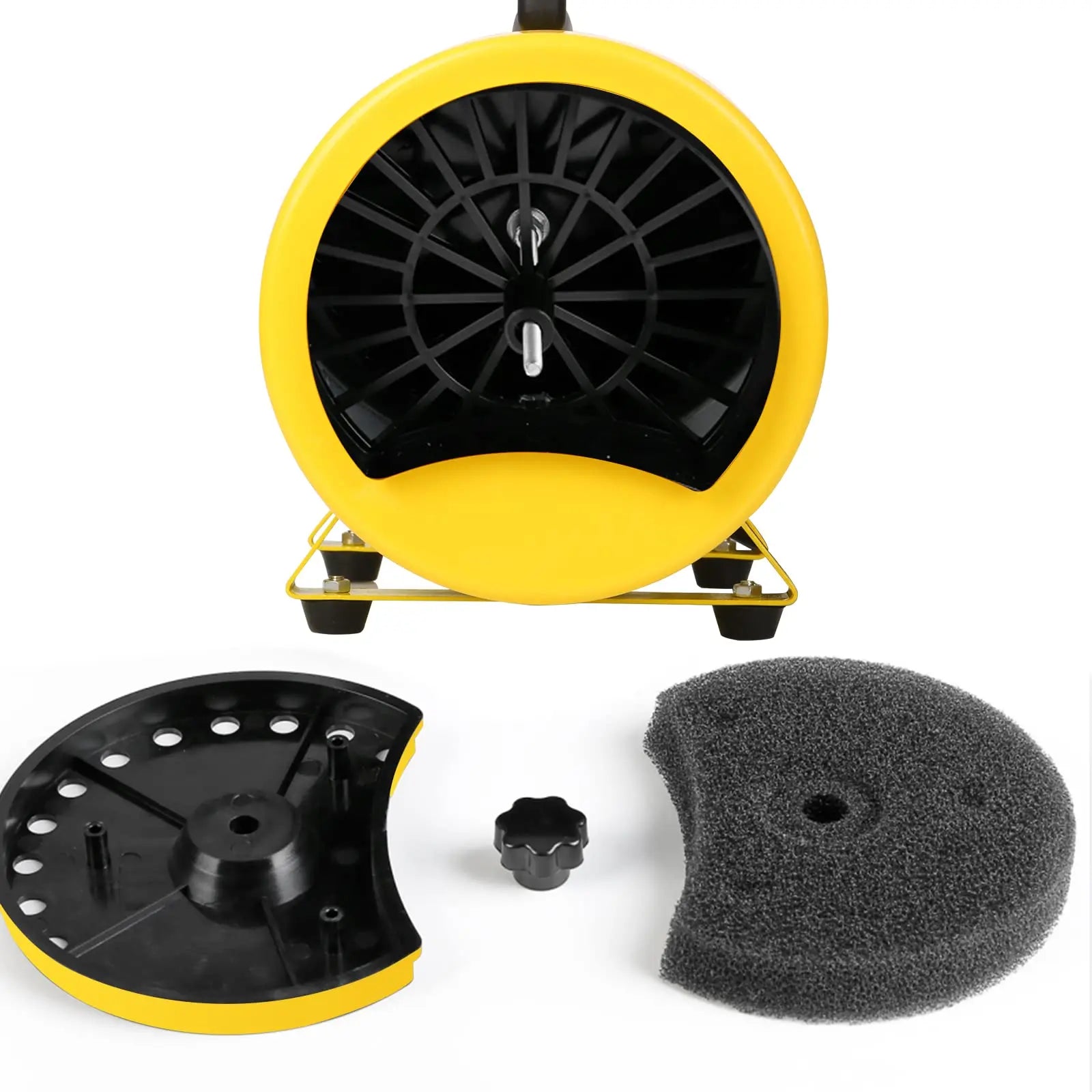 Dog Hair Dryer, 3.8HP 2800W Pet Grooming Blower for Large Dogs Hair Force Blaster with Heat