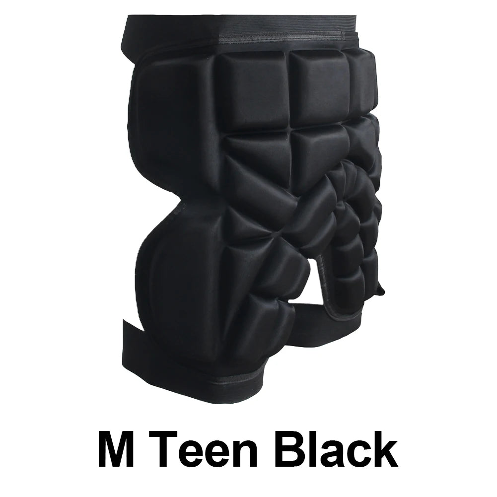 Unisex Hip Protection Pad EVA Protective Guard Pad Anti-Fall Thickened Hip Protector Adjustable for Skating Ski Snowboard