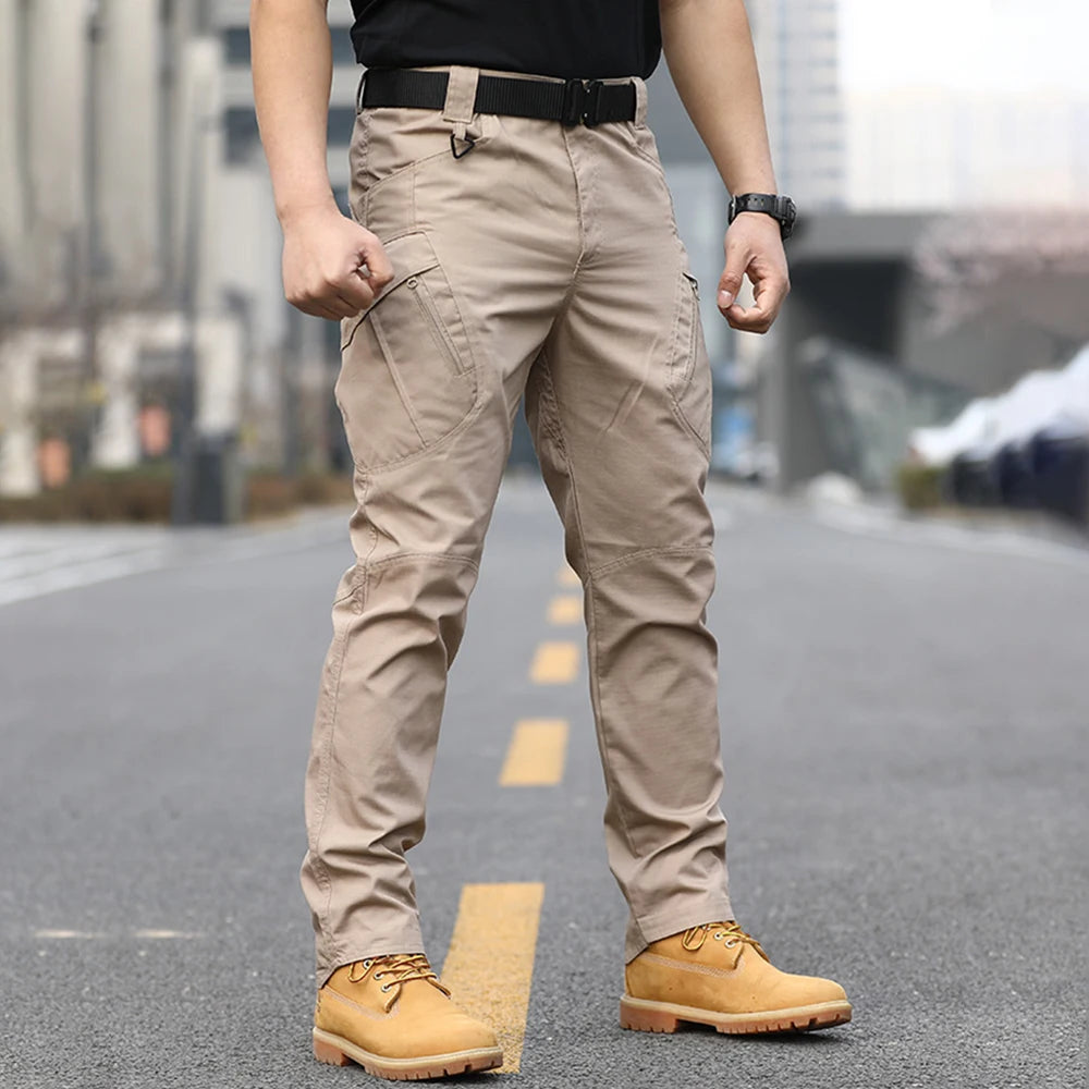 IX9 tactical overalls pants men's assault pants outdoor camouflage wear-resistant multi-pocket