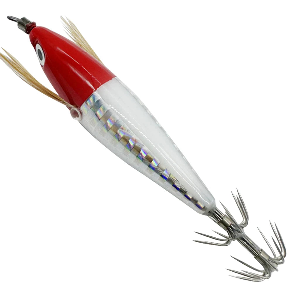 Luminous Fishing Bait Octopus Cuttlefish Fishing Bait Squid Hook Lure Hook Fishing Tackles Squid Jig Baits