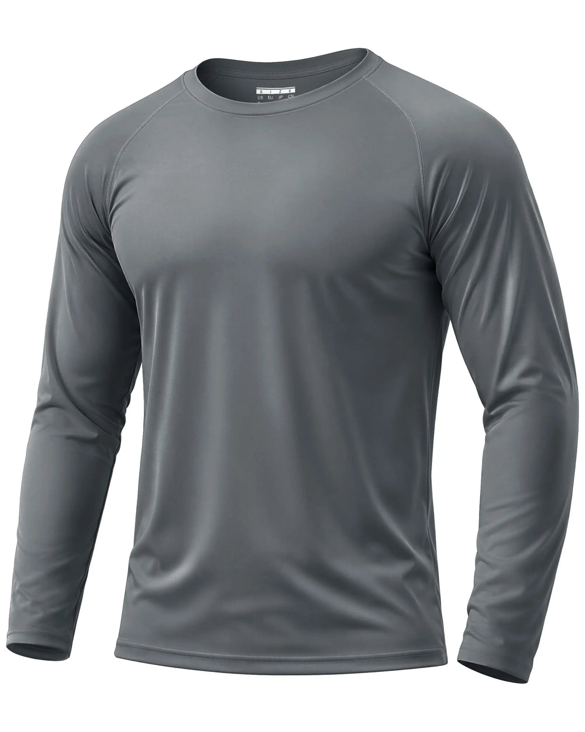 Men's Sun Protection Shirt UPF 50+ Long Sleeve Quick Dry Performance T-Shirt for Running Workout Golf