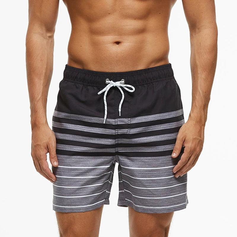Quick Dry Summer Mens Siwmwear Beach Board Shorts Briefs For Man Swim Trunks