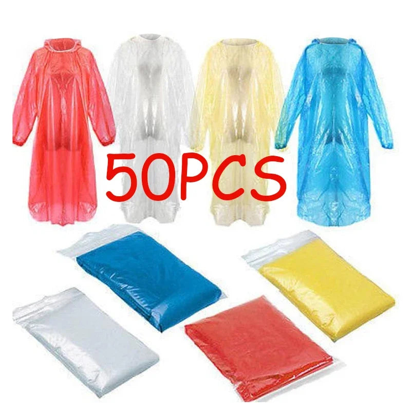 Disposable Raincoat Adult