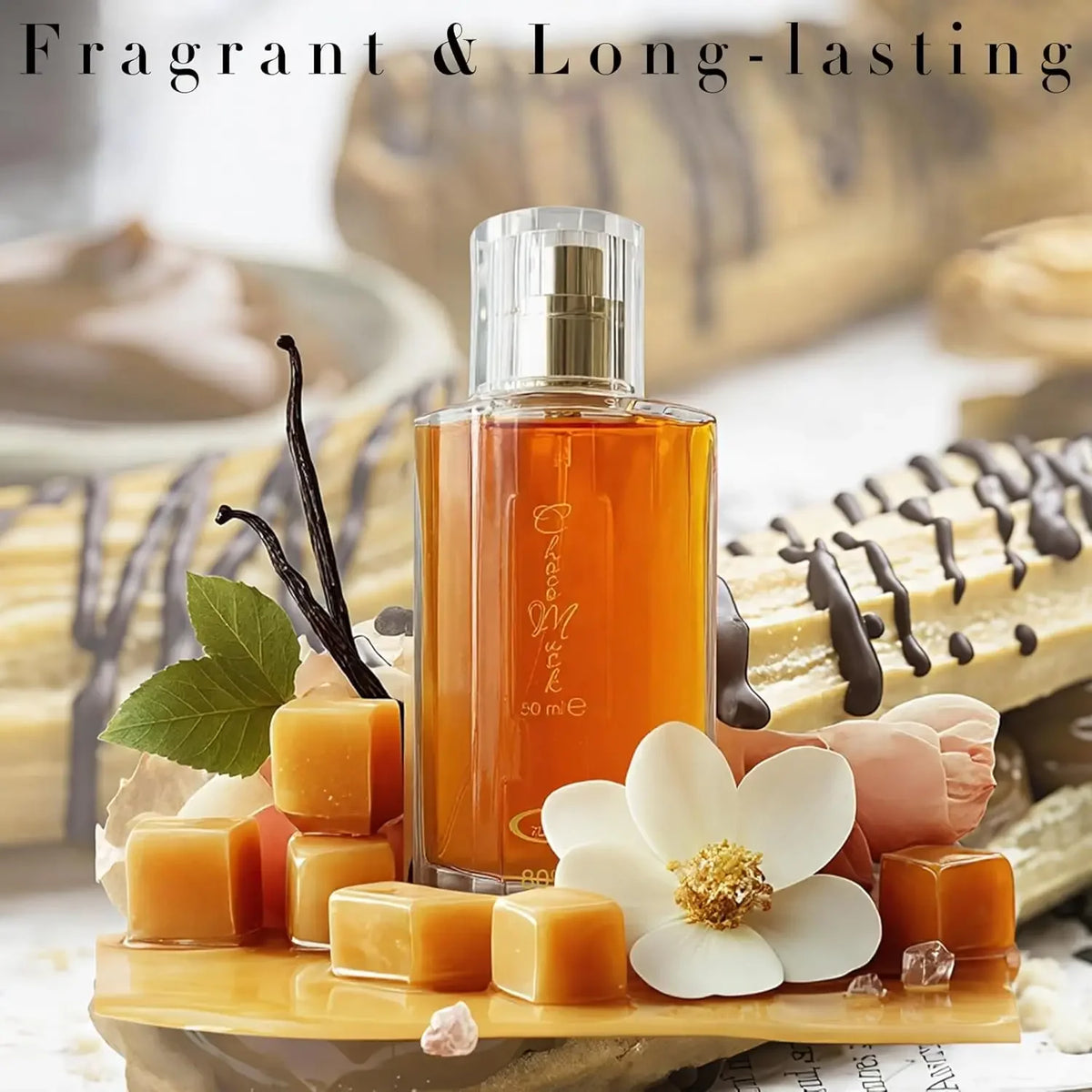 Choco Musk For Men Eau De Toilette (EDT) 50ML, Rich Chocolate & Warm Musk Gourmand Fragrance