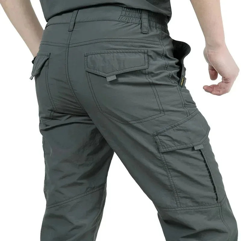 Summer Leisure Light Army Military Pants Men's Outdoor Waterproof Combat Military Camouflage Pants