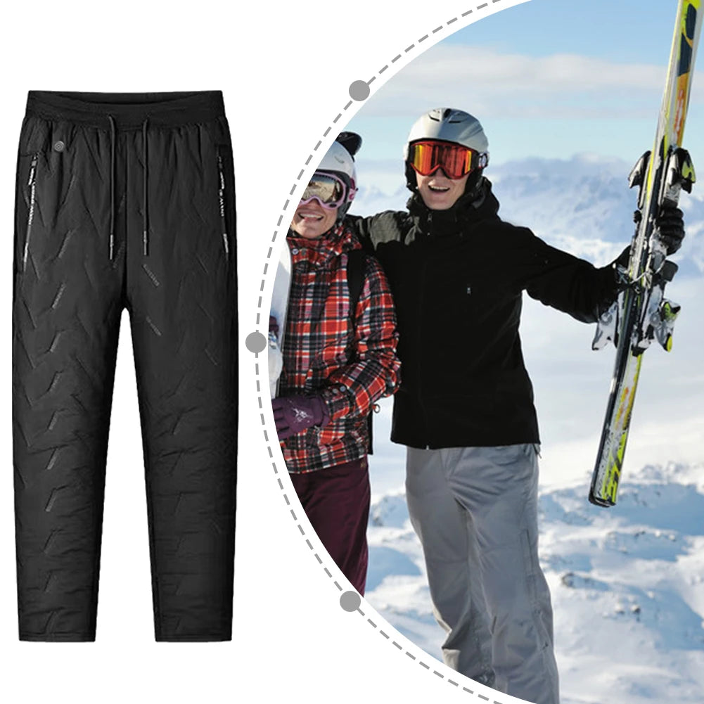 Unisex Heated Thermal Pants 10 Heating Zones Heated, Temperature Modes Waterproof Winter Electric