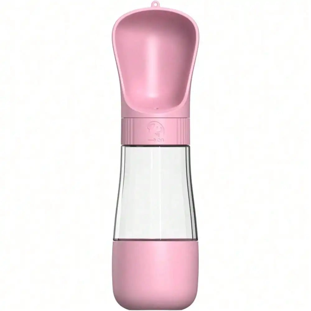 2 in 1 Dog Water Bottle Portable Pet Travel Water Food Container, 320ml Water 170ml Food / 330ml Single Water