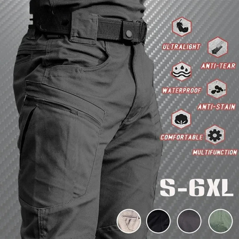 Summer Leisure Light Army Military Pants Men's Outdoor Waterproof Combat Military Camouflage Pants