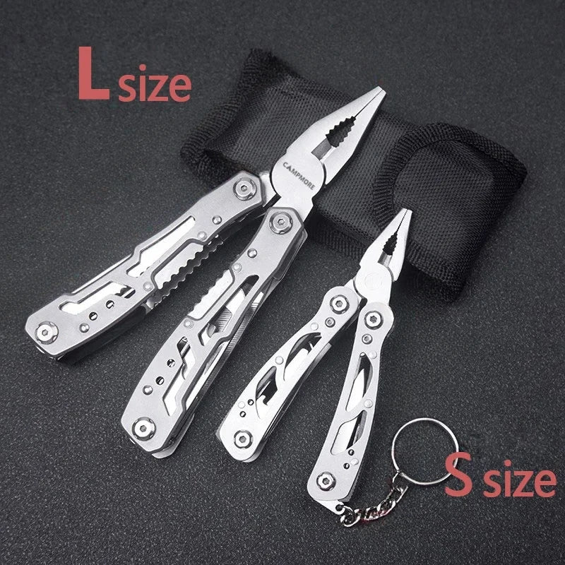 Outdoor Portable Folding Plier Multipurpose Repair Tools Multi-tool Pocket Knife Pliers