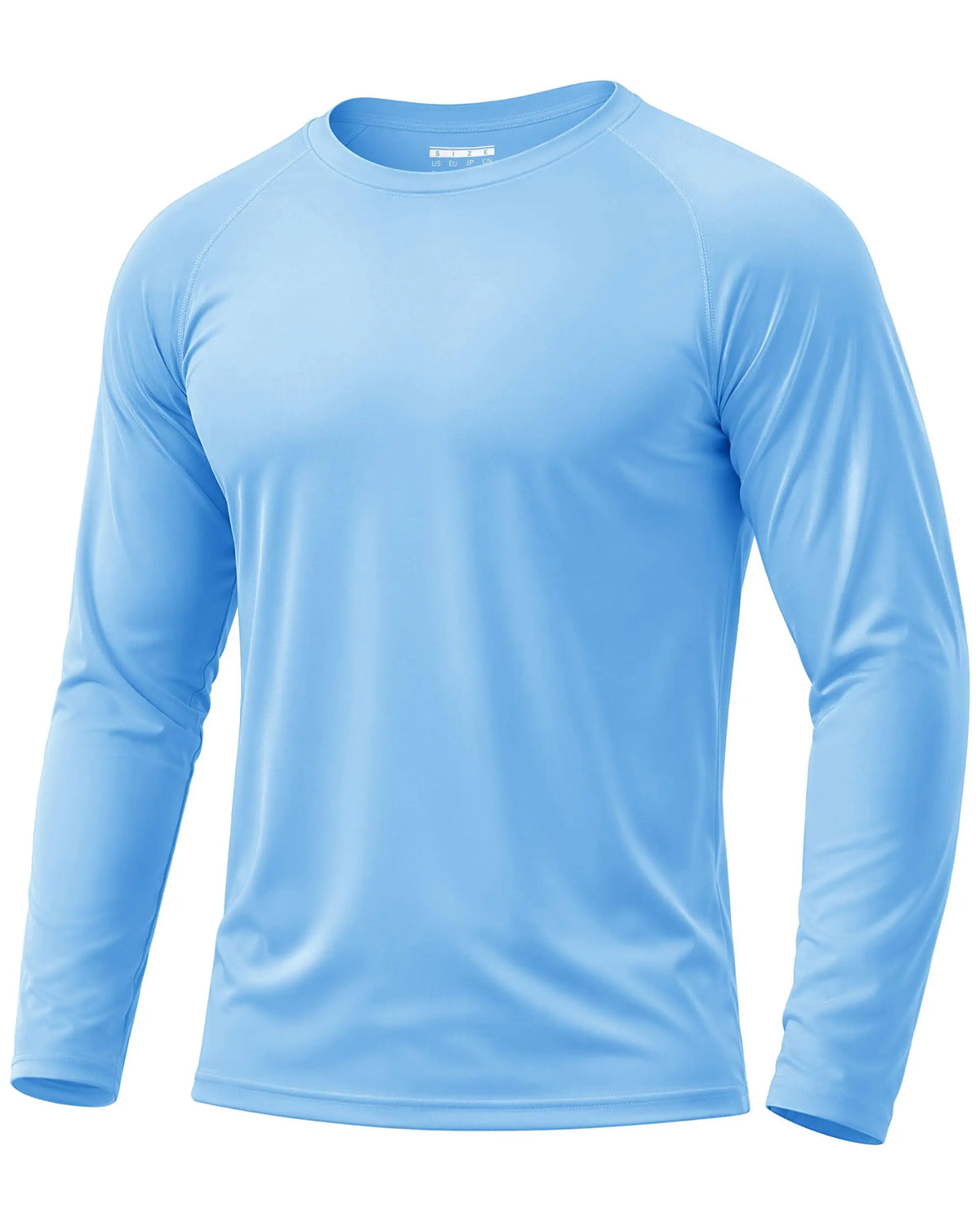 Men's Sun Protection Shirt UPF 50+ Long Sleeve Quick Dry Performance T-Shirt for Running Workout Golf