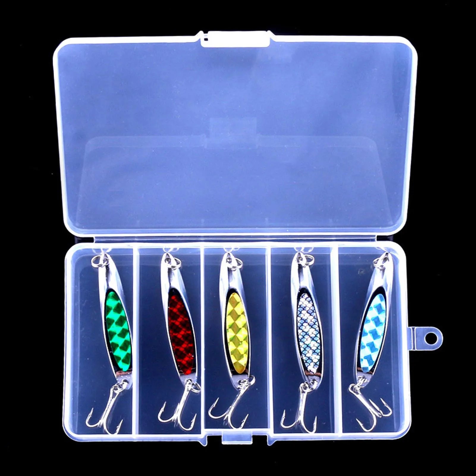 7cm Metal Casting Spoon Lure  Saltwater Fishing Long Distance Casting Shiny Bait