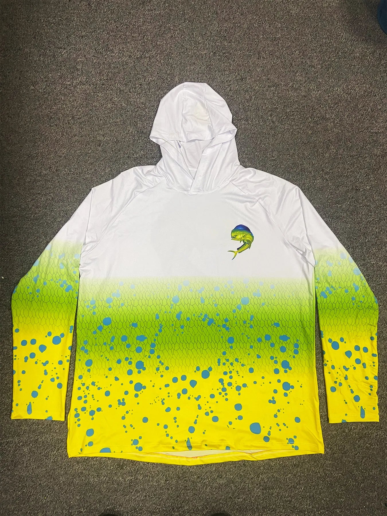 Fishing Hoodie Sailing Shirt Men Long Sleeve Sun Protection Jersey Surfing Camisa De Pesca Performance