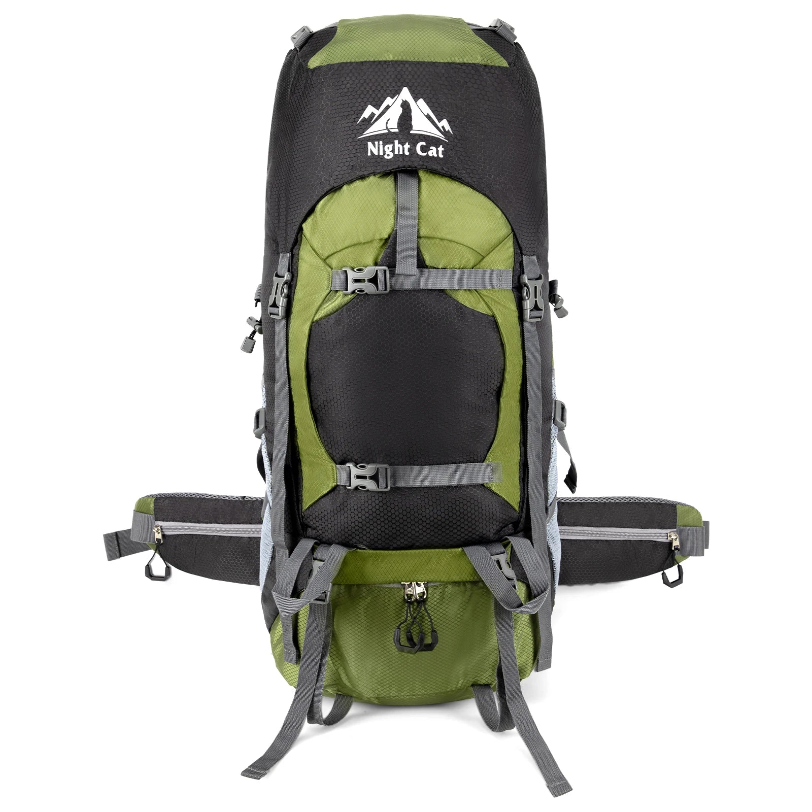 Hiking Backpacks 70L Camping Backpacking Packs, No Internal Frame