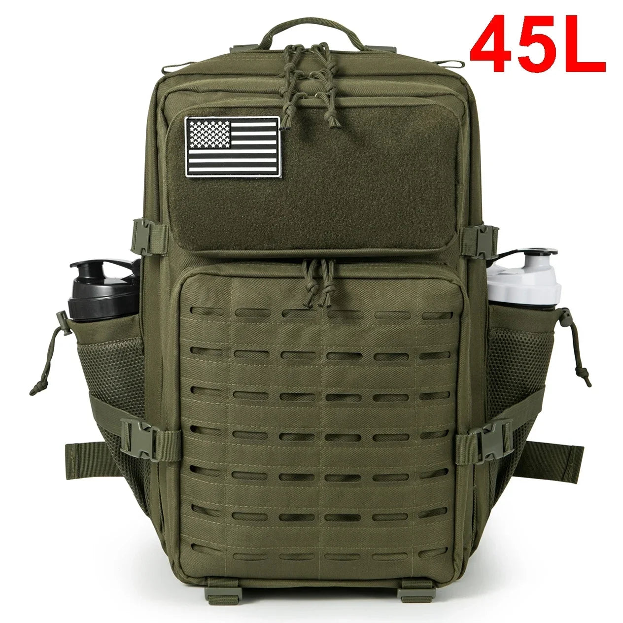Tactical Backpacks , Outdoor Activities, Small School Backpacks with Water Bottle Holder