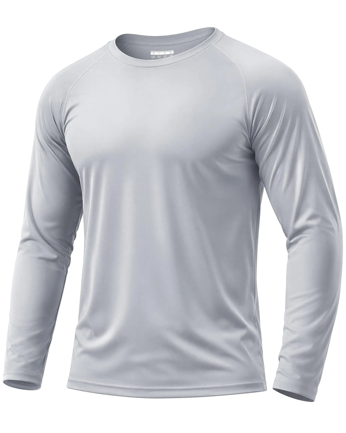Men's Sun Protection Shirt UPF 50+ Long Sleeve Quick Dry Performance T-Shirt for Running Workout Golf