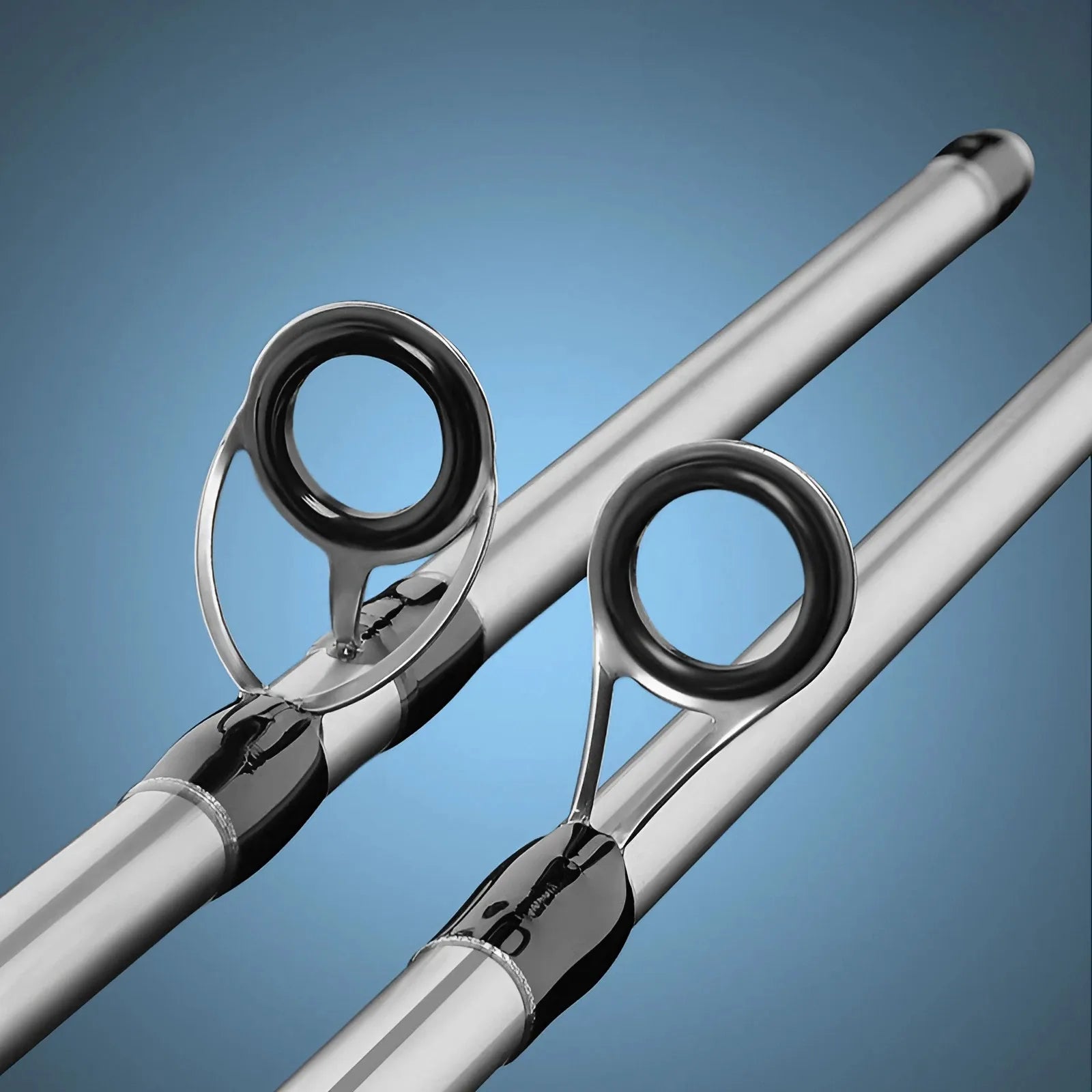 180cm/ 70.86inch-Silvery Carbon Fiber Lure Fishing Rod-M Tuning, Medium-Fast Speed-Used for Freshwater and Saltwater