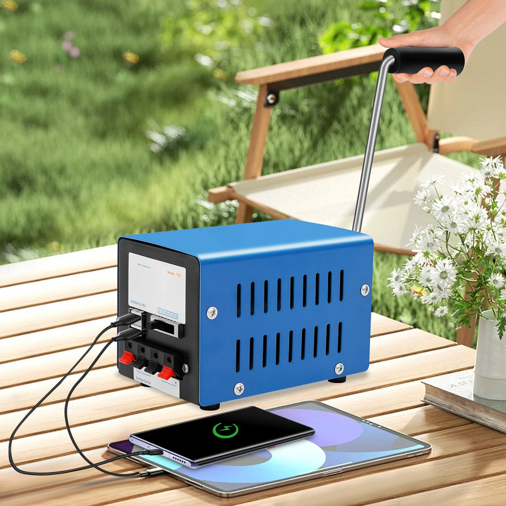 Manual Hand Crank Generator