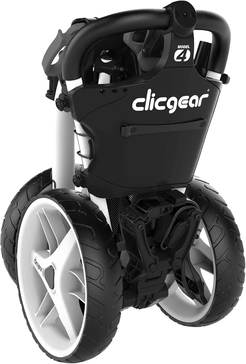2025&4.0 Golf Push Cart, 3-Wheel Foldable Walking Golf Cart