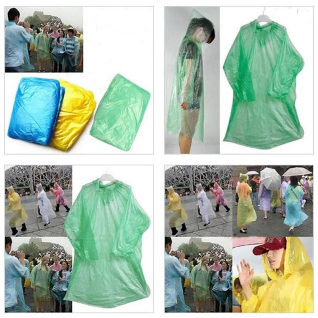 Disposable Raincoat Adult