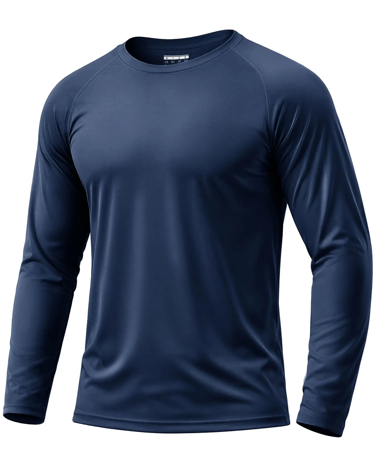 Men's Sun Protection Shirt UPF 50+ Long Sleeve Quick Dry Performance T-Shirt for Running Workout Golf