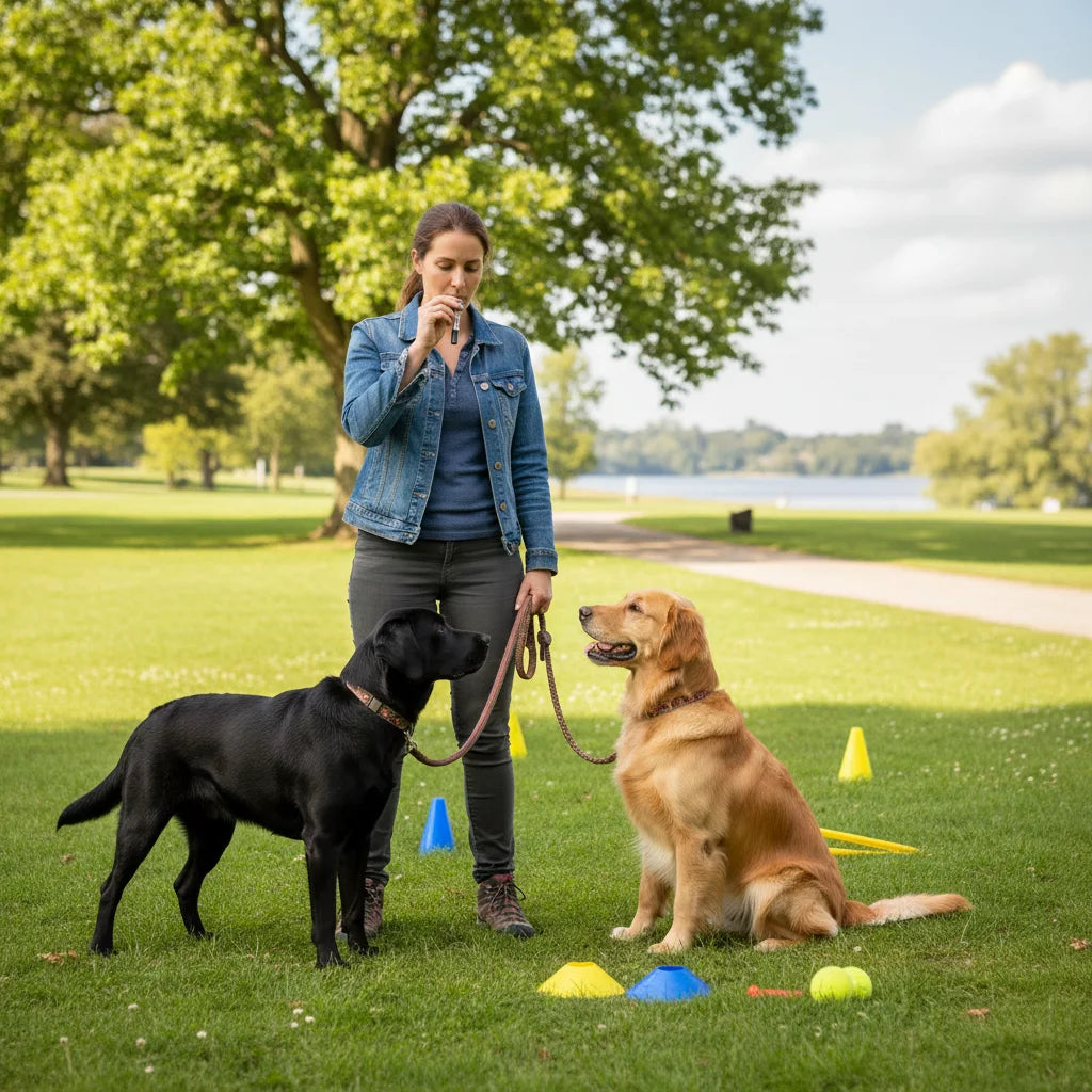 Ultrasonic Dog Training Deterrent Whistle
