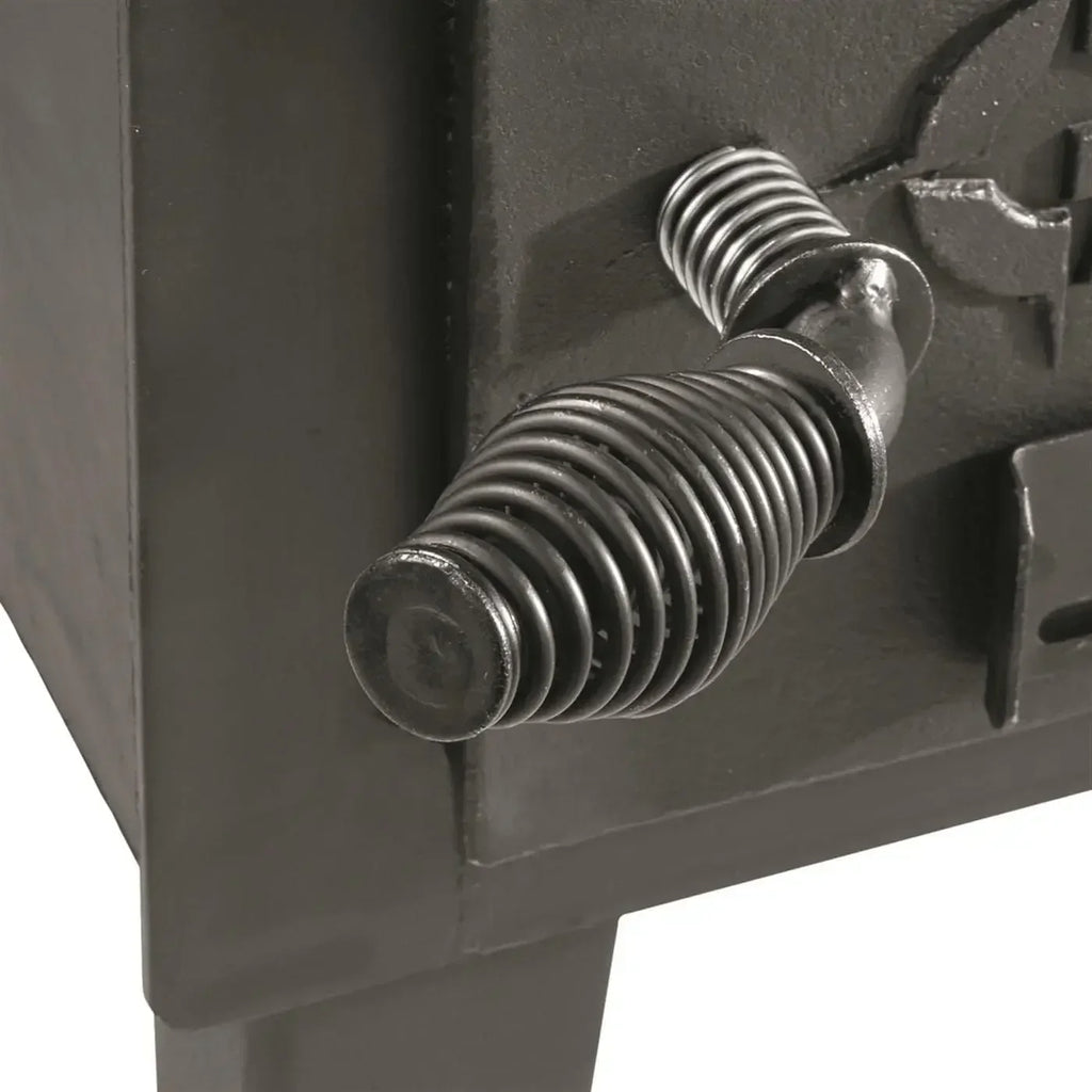 Large Outdoor Wood Burning Stove Portable with Chimney Pipe for Cooking,