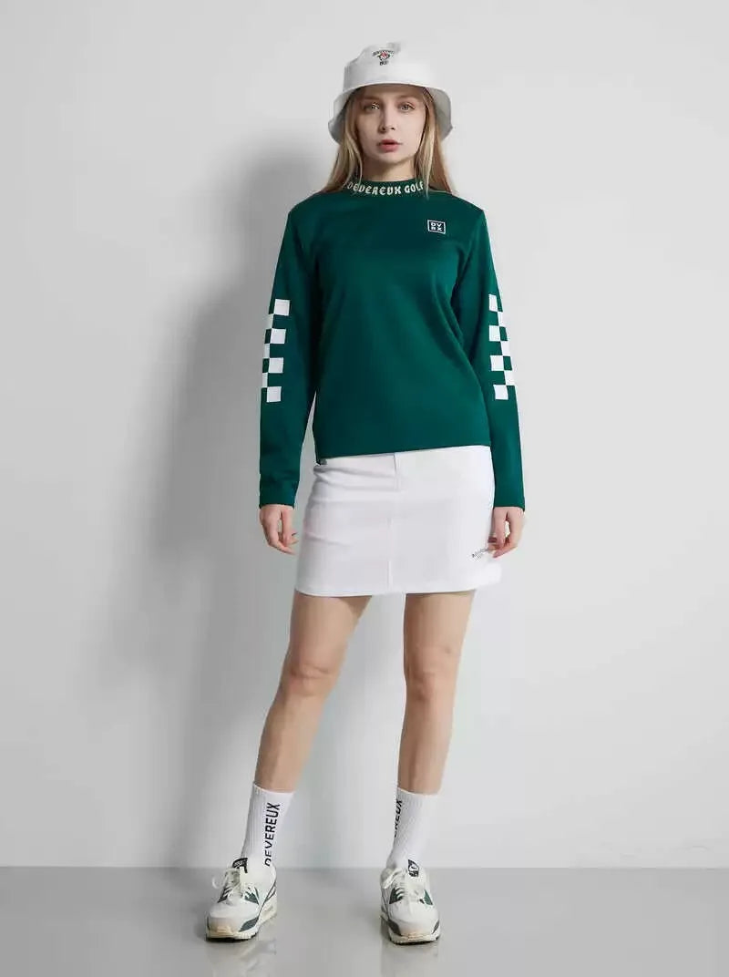 American golf new breathable quick drying small turtleneck long sleeve T-shirt for women hoodie