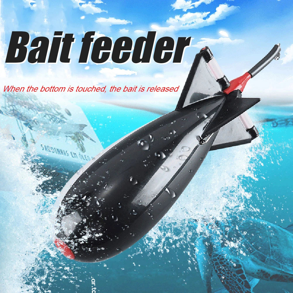 Carp Fishing Feeder Float Rocket Feeders Lure Bait Holder Fishing Tackle Tools