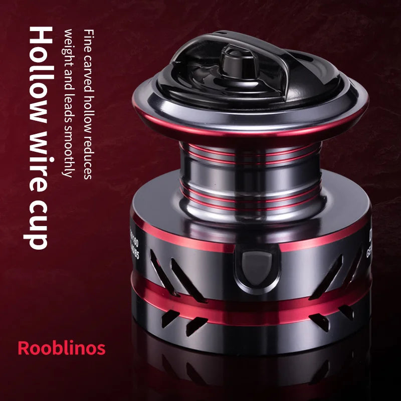 Spinning Reel 5.2 High Gear Ratio Suitable for Kayaking and Shore Casting