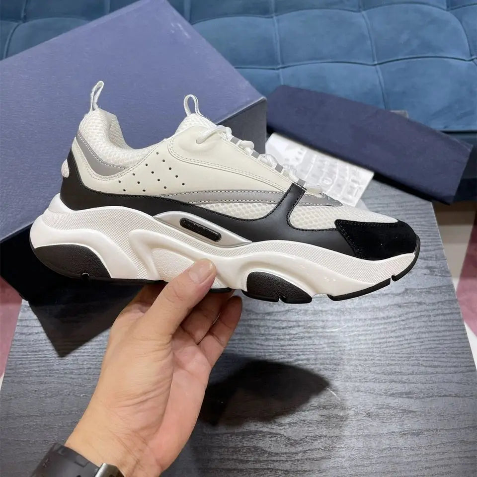 Original Men Running Shoes Women Road B22 Casual Jogging Sneakers Cushioned Stretch Thick-Soled