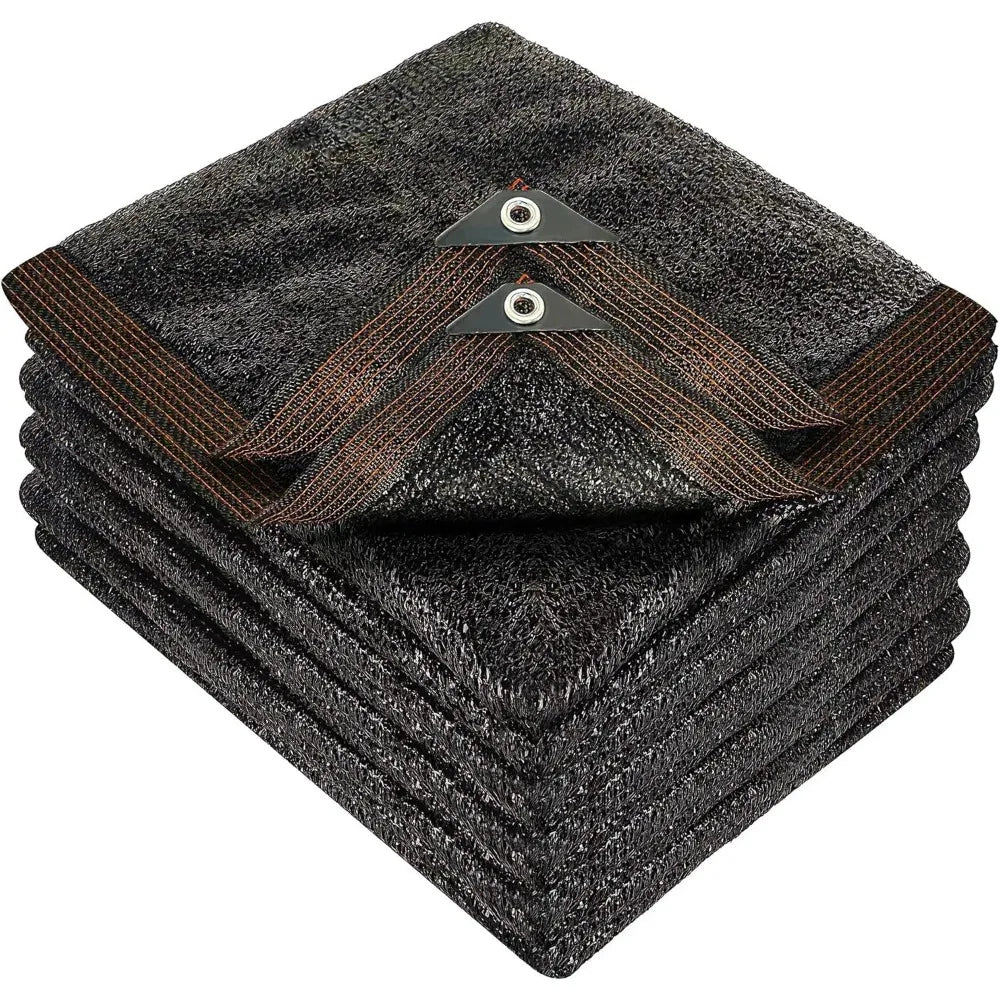 Sturdy Dog Kennel Shade Cover, 20x20 Feet, 90% Sunblock Mesh Tarp with Grommets for Patio Protection